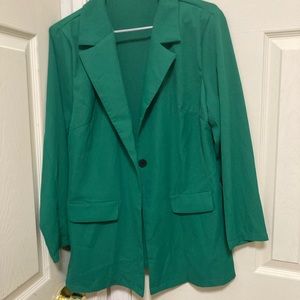 Green blazer size XL